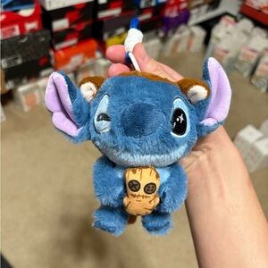 Marvel Disney Stitch Cosbi Plush Keychain - Stitch as Rocket